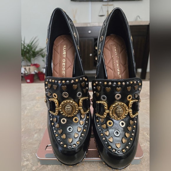 Kurt Geiger London Mansion Stud Loafer Pumps. SIZE 41 - Picture 2 of 10
